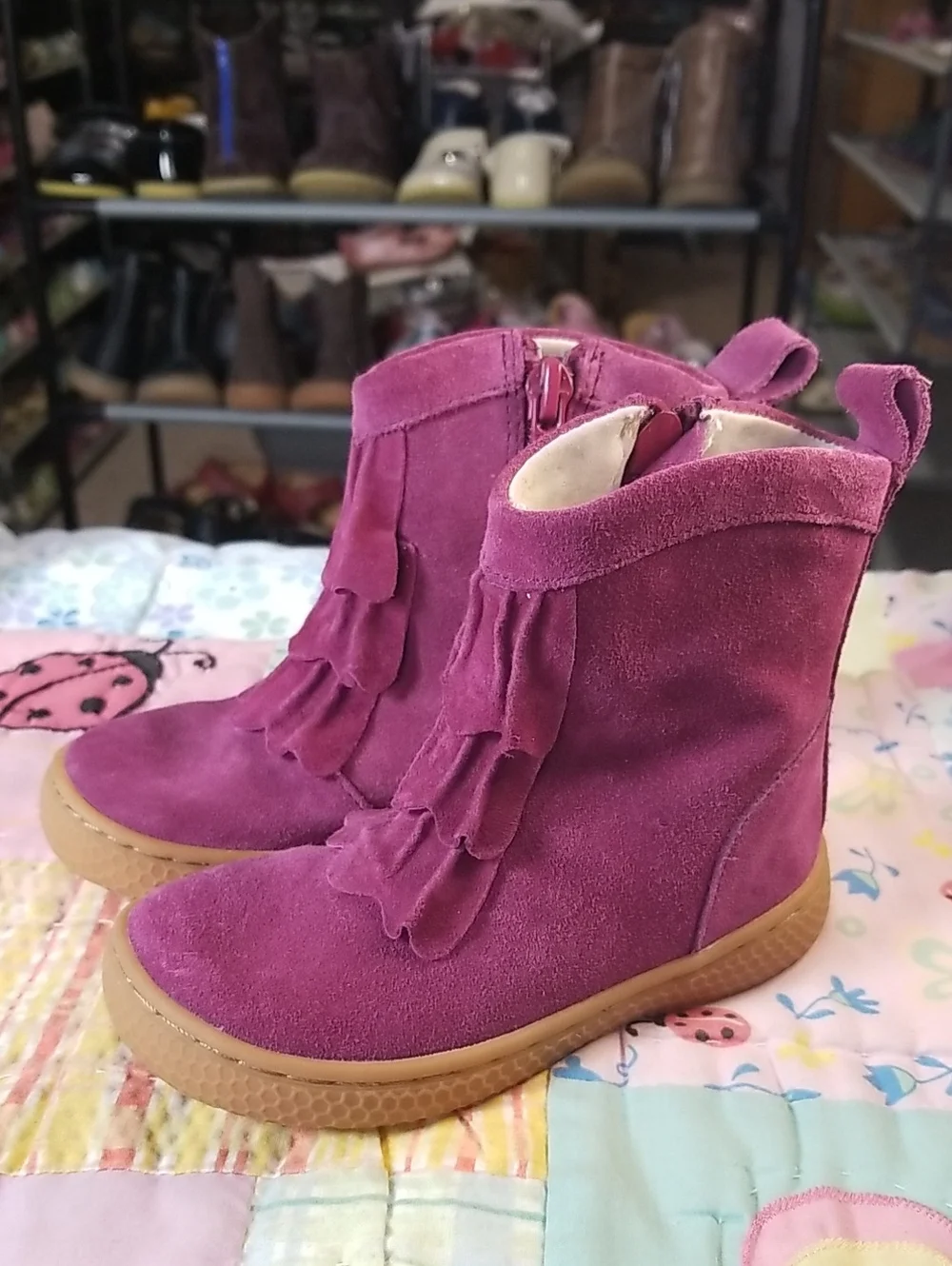 Livie & Luca suede ankle